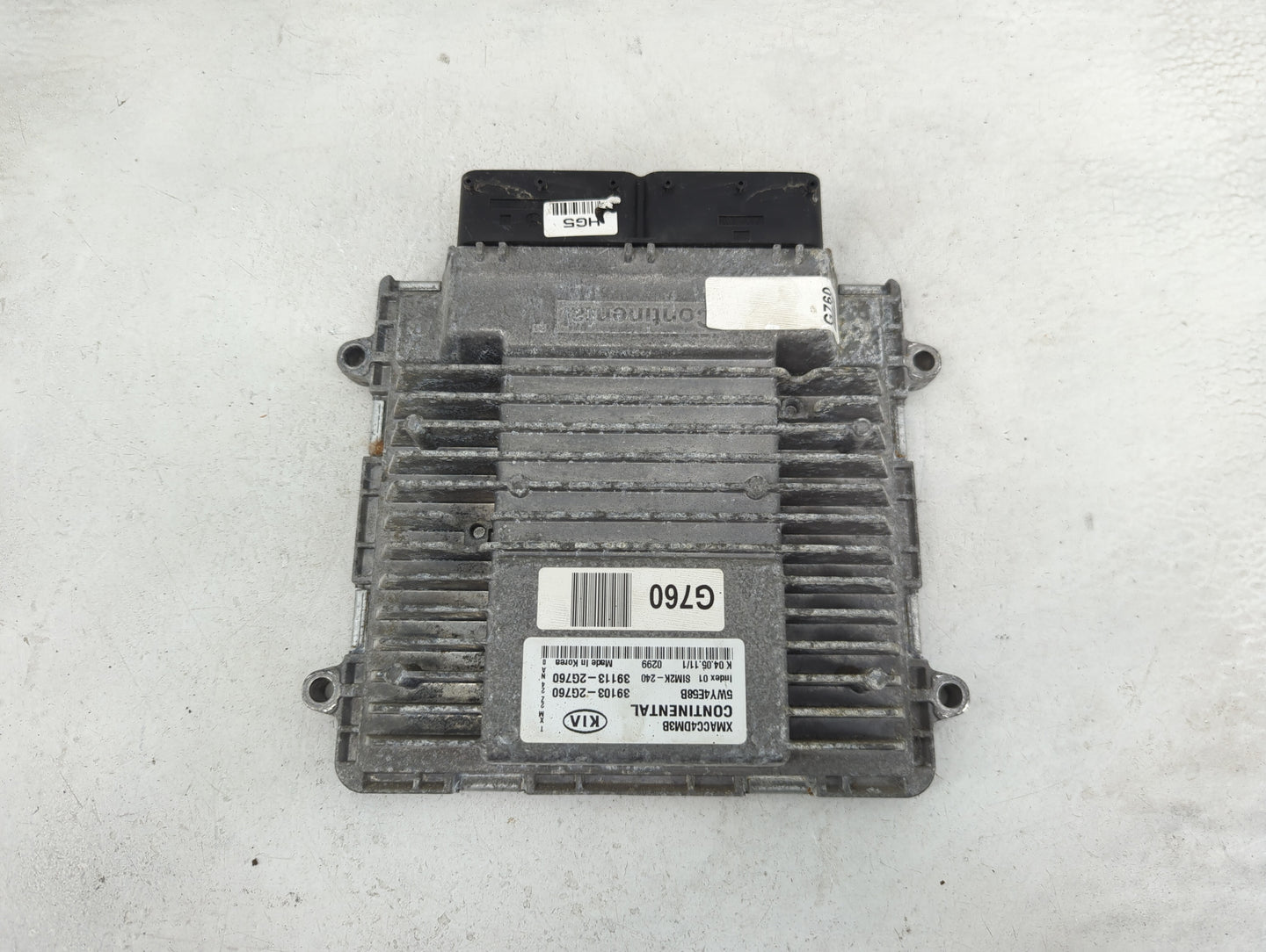 2012-2013 Kia Sorento PCM Engine Control Computer ECU ECM PCU OEM P/N:XMACC4DM3B 5WY4E58B, 39103-2G760 Fits Fits 2012 2013 O