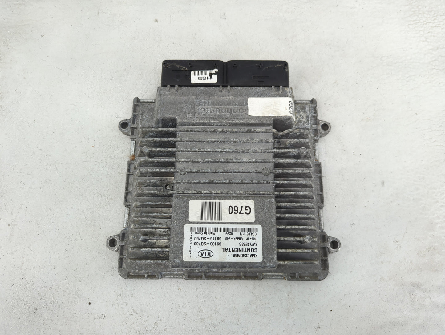2012-2013 Kia Sorento PCM Engine Control Computer ECU ECM PCU OEM P/N:XMACC4DM3B 5WY4E58B, 39103-2G760 Fits Fits 2012 2013 O