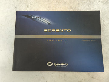 2012 Kia Sorento Owners Manual Book Guide P/N:A2PO-EU18A OEM Used Auto Parts - Oemusedautoparts1.com