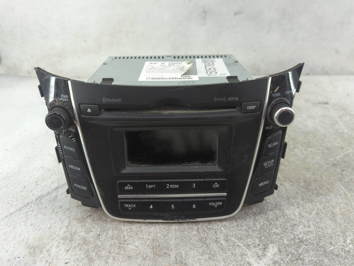 2011-2013 Kia Sorento Radio AM FM Cd Player Receiver Replacement P/N:96170A5260GU AC1B2A5AN Fits Fits 2011 2012 2013 OEM Use