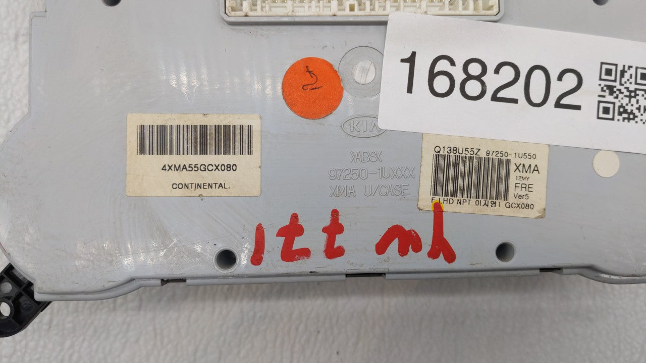 2012-2013 Kia Sorento Climate Control Module Temperature AC/Heater Replacement P/N:97250-1U560 97250-1U550 Fits Fits 2012 20