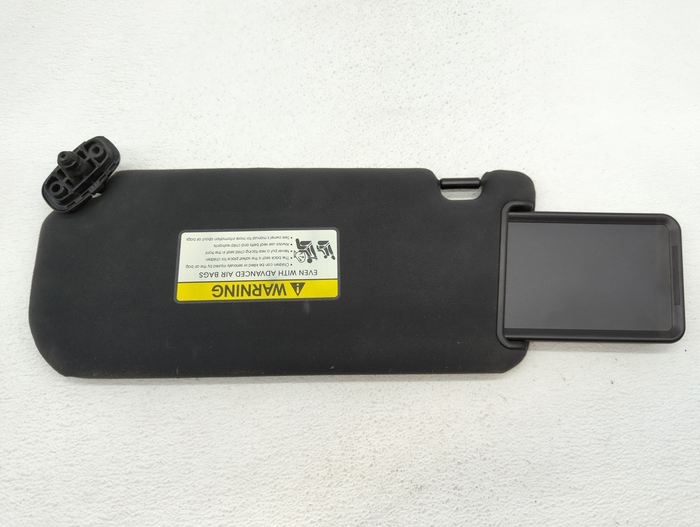 2011-2015 Kia Sorento Sun Visor Shade Replacement Passenger Right Mirror Fits Fits 2011 2012 2013 2014 2015 OEM Used Auto Pa