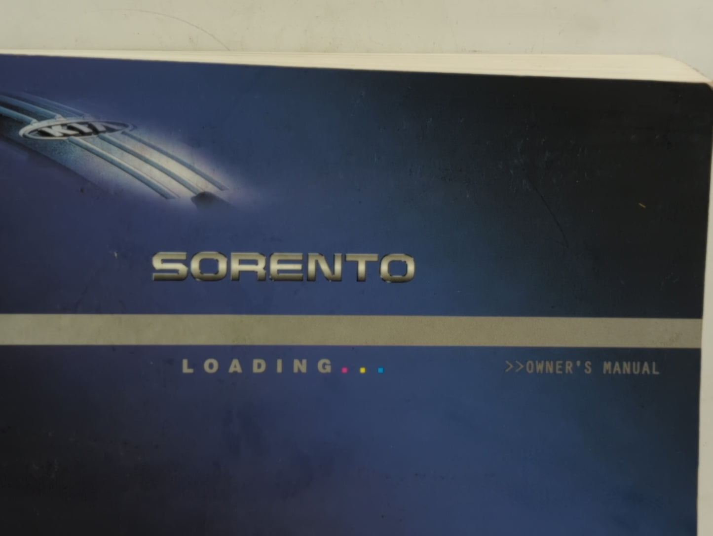 2012 Kia Sorento Owners Manual Book Guide OEM Used Auto Parts - Oemusedautoparts1.com