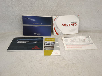 2012 Kia Sorento Owners Manual Book Guide P/N:A2PO-EU19A OEM Used Auto Parts - Oemusedautoparts1.com