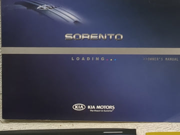 2012 Kia Sorento Owners Manual Book Guide P/N:A2PO-EU19A OEM Used Auto Parts