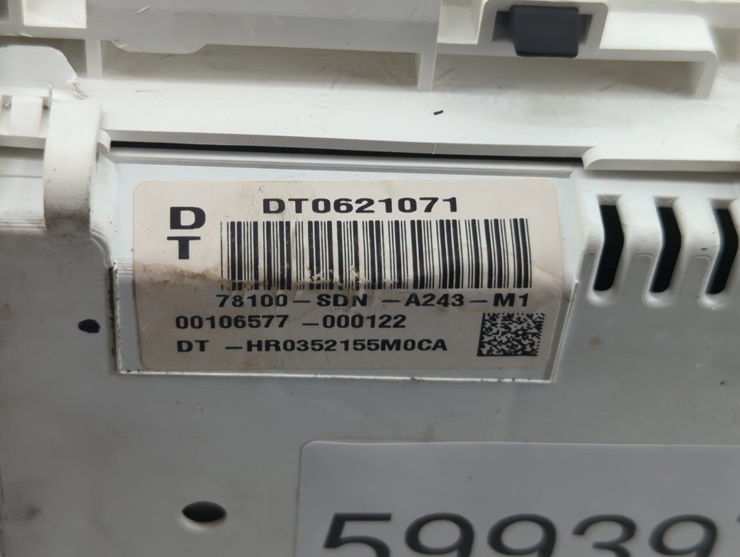 2011-2013 Kia Sorento Instrument Cluster Speedometer Gauges P/N:78100-SDN-A243 DT0621071 Fits Fits 2011 2012 2013 OEM Used A