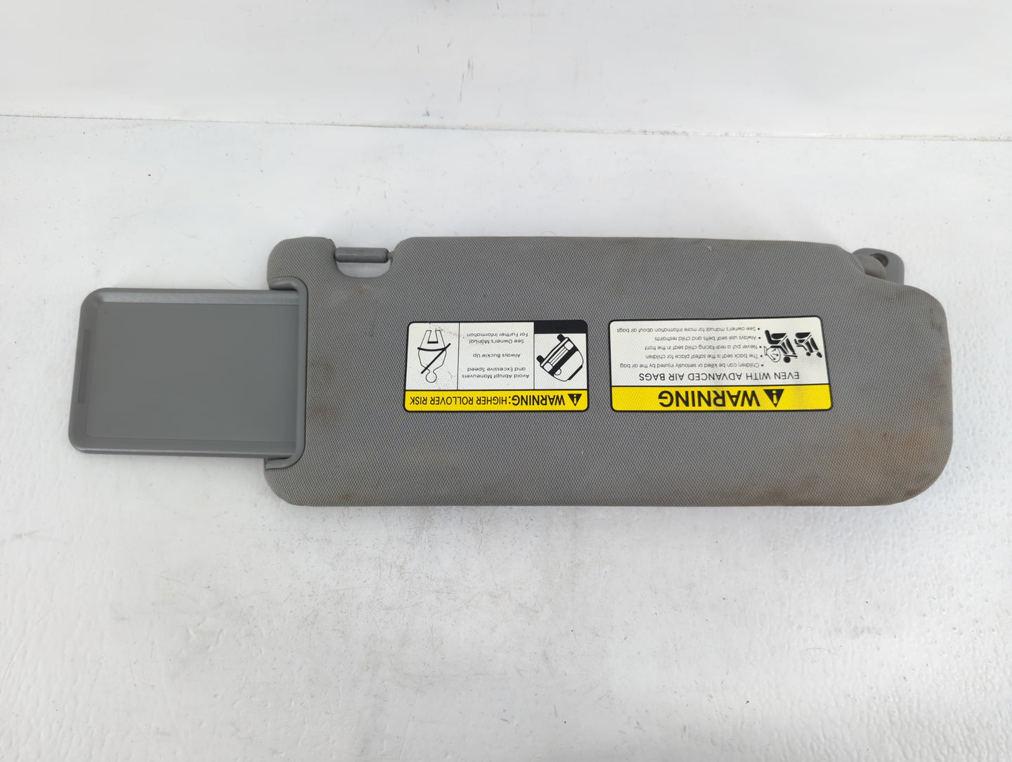 2011-2015 Kia Sorento Sun Visor Shade Replacement Driver Left Mirror Fits Fits 2011 2012 2013 2014 2015 OEM Used Auto Parts 