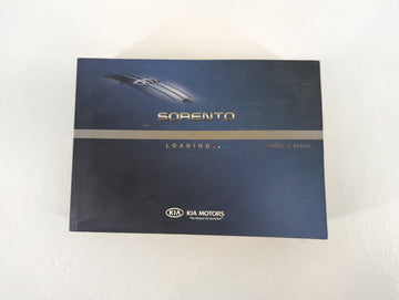 2012 Kia Sorento Owners Manual Book Guide P/N:A2PO-EC13E OEM Used Auto Parts - Oemusedautoparts1.com