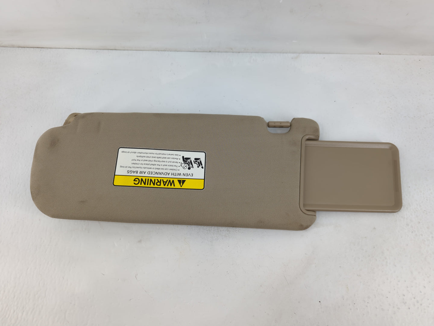 2011-2015 Kia Sorento Sun Visor Shade Replacement Passenger Right Mirror Fits Fits 2011 2012 2013 2014 2015 OEM Used Auto Pa