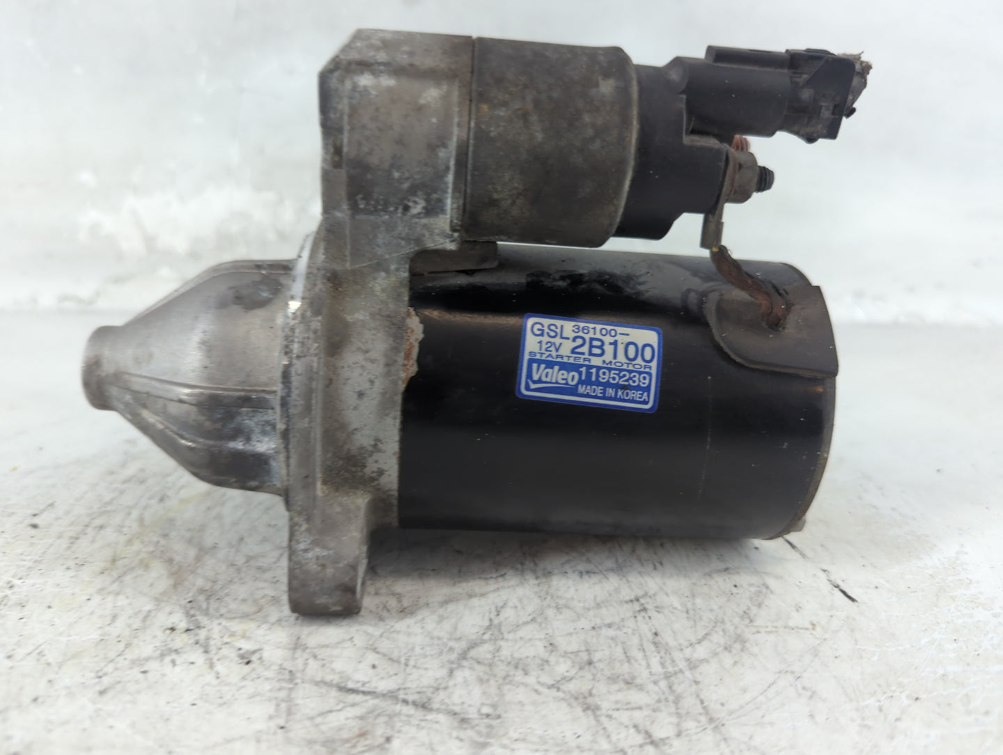 2010-2012 Kia Soul Car Starter Motor Solenoid OEM P/N:36100-2B100 Fits Fits 2010 2011 2012 OEM Used Auto Parts - Oemusedauto
