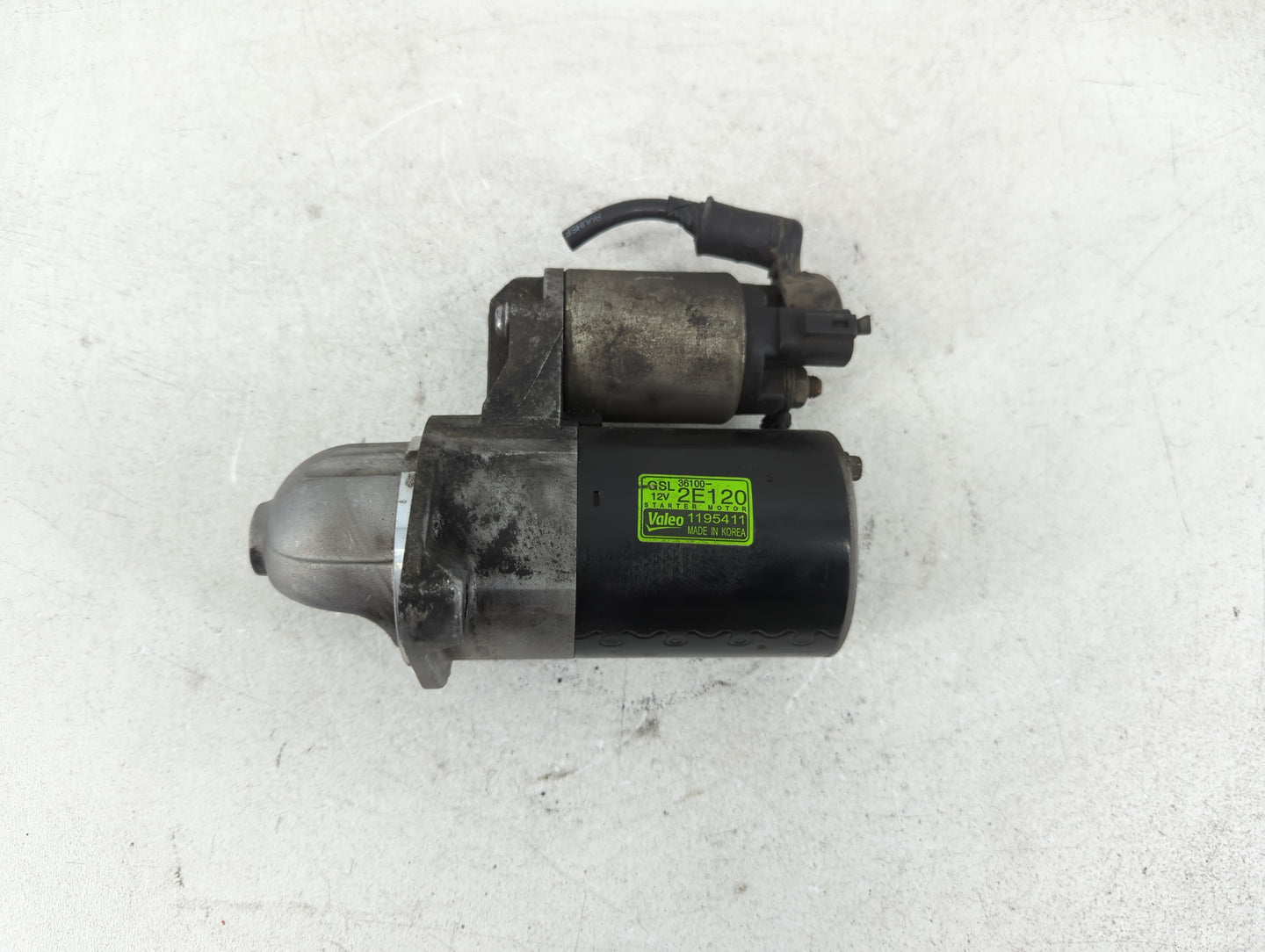2012-2013 Kia Soul Car Starter Motor Solenoid OEM P/N:36100-2E120 Fits Fits 2012 2013 2014 2015 2016 OEM Used Auto Parts - O