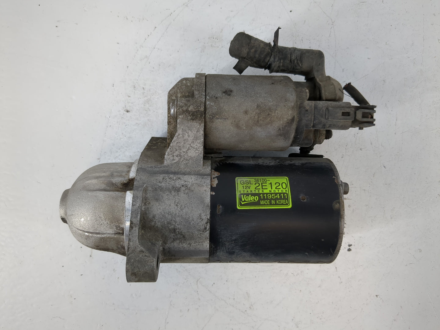 2012-2016 Kia Soul Car Starter Motor Solenoid OEM P/N:36100-2E120 Fits Fits 2012 2013 2014 2015 2016 OEM Used Auto Parts - O