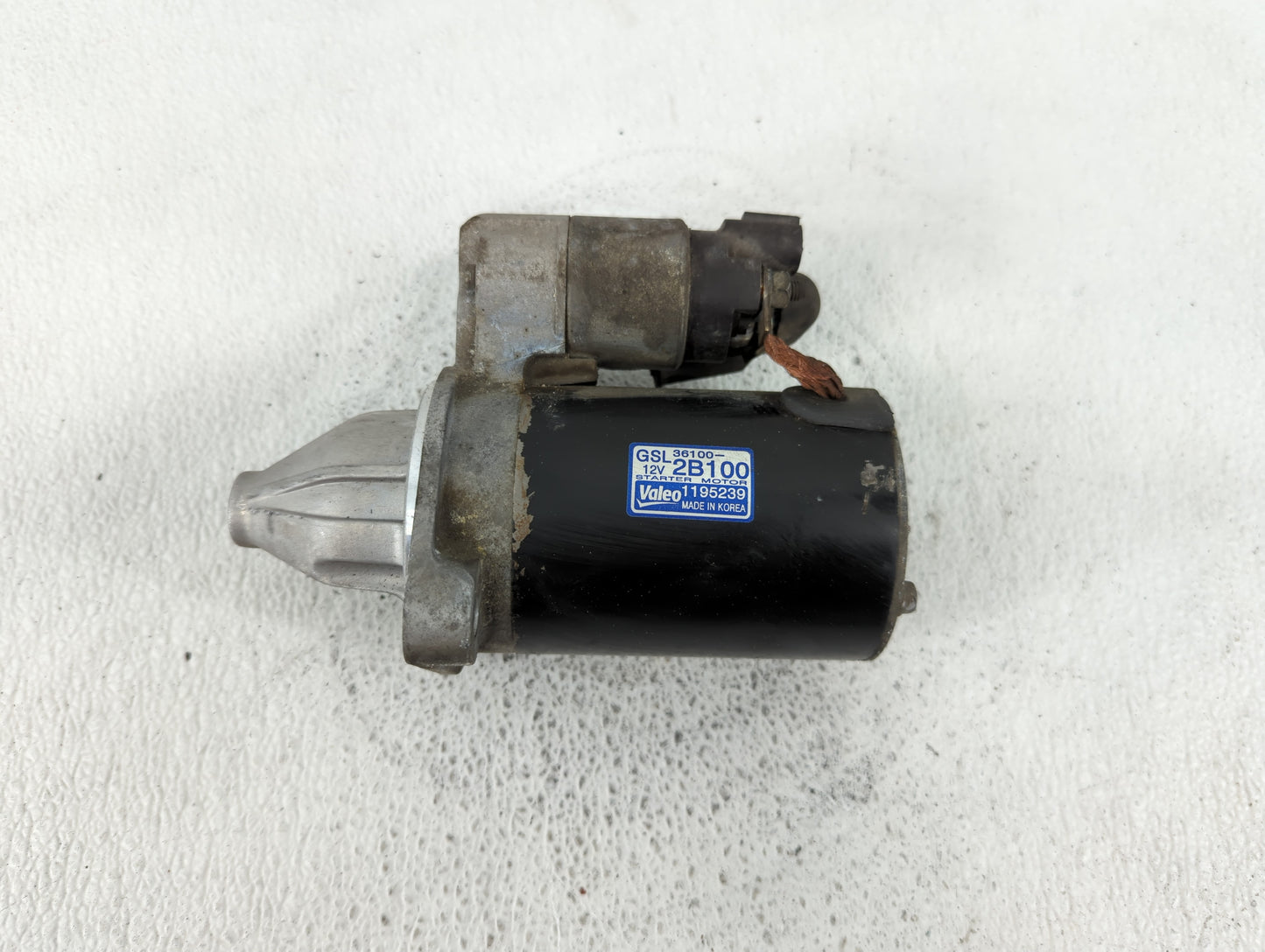 2010-2012 Kia Soul Car Starter Motor Solenoid OEM P/N:1195239 36100-2B100 Fits Fits 2010 2011 2012 OEM Used Auto Parts - Oem