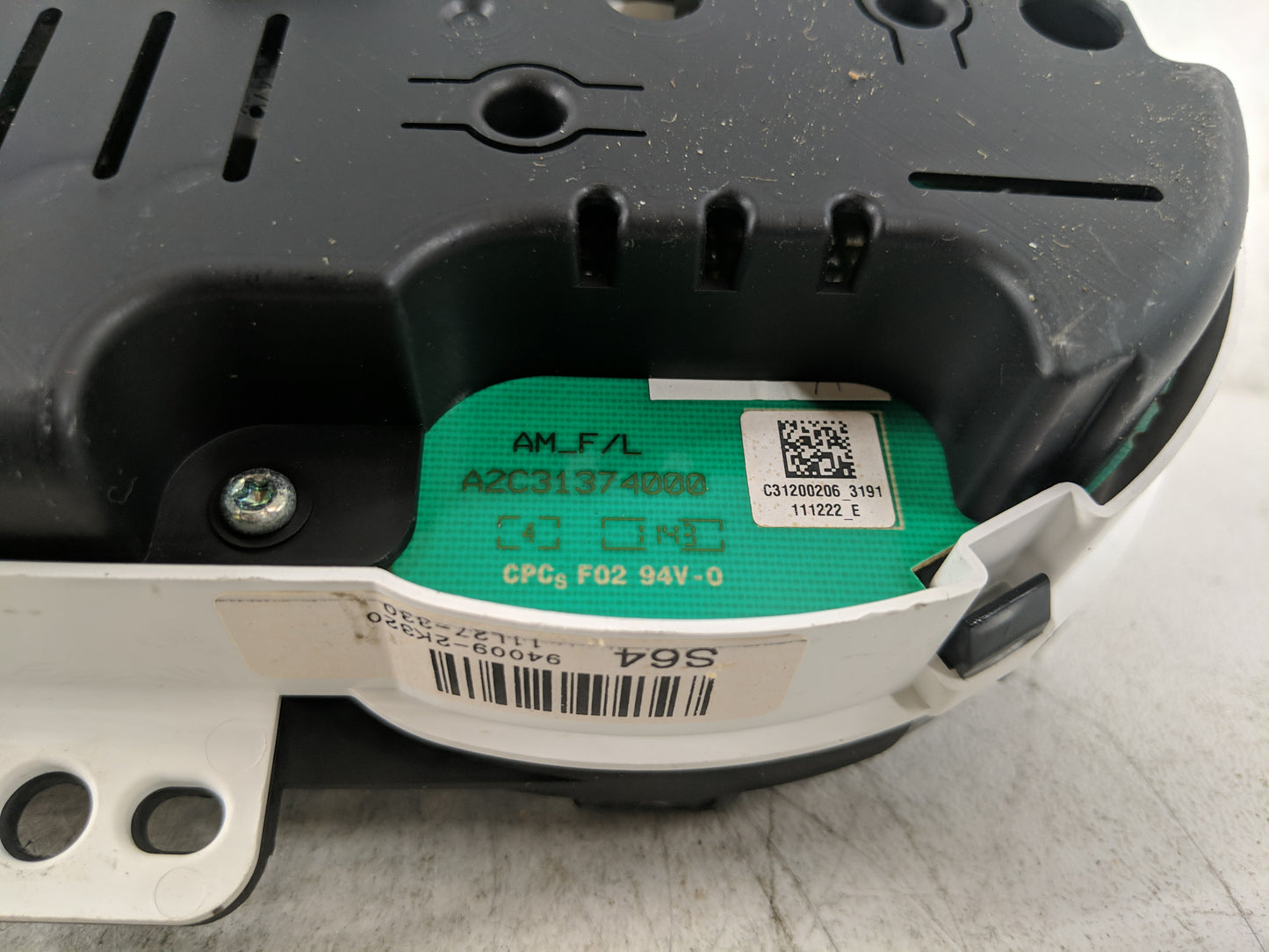 2012-2013 Kia Soul Instrument Cluster Speedometer Gauges P/N:94009-2K320 A2C31374000 Fits Fits 2012 2013 OEM Used Auto Parts