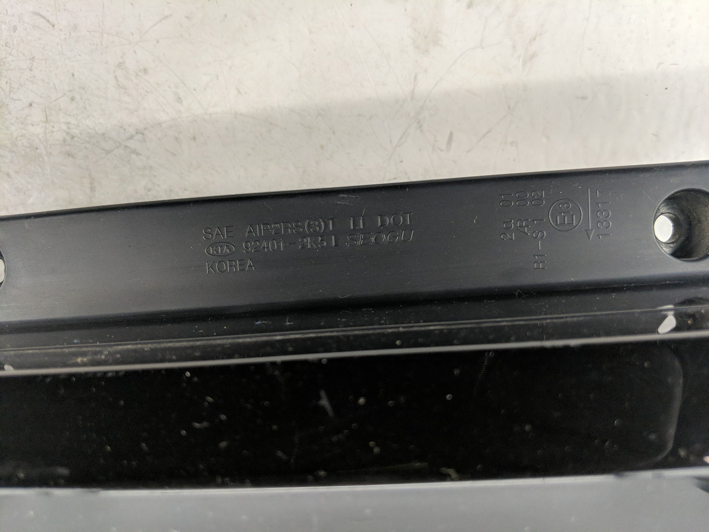 2012-2013 Kia Soul Tail Light Assembly Driver Left OEM P/N:92401-2K5 Fits Fits 2012 2013 OEM Used Auto Parts - Oemusedautopa