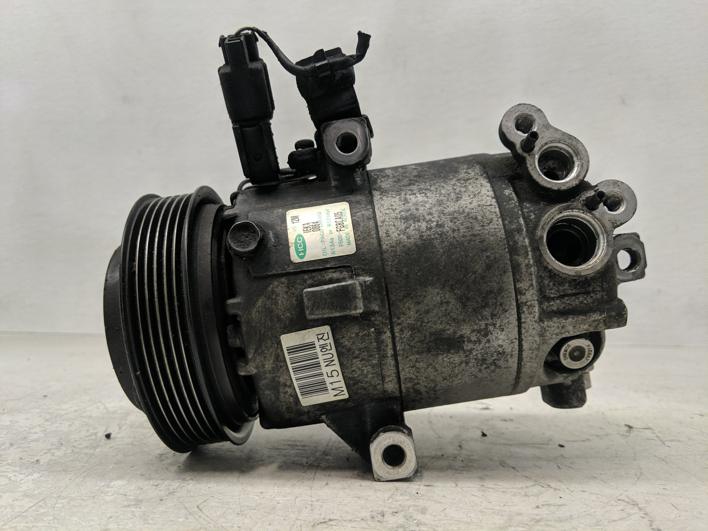 2012-2013 Kia Soul Air Conditioning A/c Ac Compressor Oem - Oemusedautoparts1.com