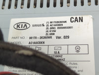 2012 Kia Soul Radio AM FM Cd Player Receiver Replacement P/N:96170-2K260WK Fits OEM Used Auto Parts - Oemusedautoparts1.com