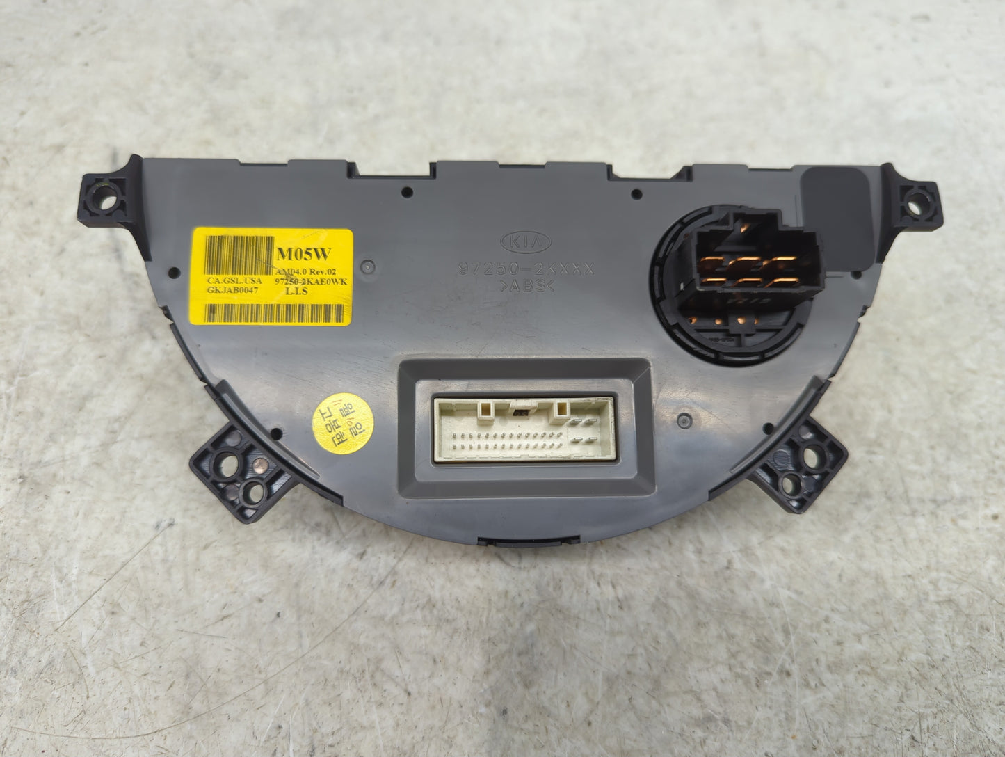 2012-2013 Kia Soul Climate Control Module Temperature AC/Heater Replacement P/N:97250-2KAE0WK 97250-2KAE0 Fits Fits 2012 201