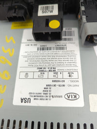 2012-2013 Kia Soul Radio AM FM Cd Player Receiver Replacement P/N:961702K110WK AC110CSAN, 96170-2K110WK Fits Fits 2012 2013 