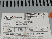 2012-2013 Kia Soul Radio AM FM Cd Player Receiver Replacement P/N:AC110CSAN 96170-2K110WK Fits Fits 2012 2013 OEM Used Auto 