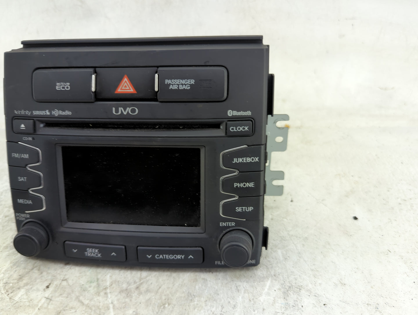 2012-2013 Kia Soul Radio AM FM Cd Player Receiver Replacement P/N:279615I000 Fits Fits 2012 2013 OEM Used Auto Parts - Oemus