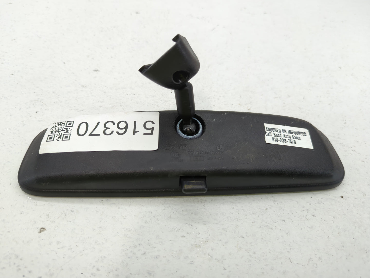 2010-2021 Kia Soul Interior Rear View Mirror Replacement OEM Fits OEM Used Auto Parts - Oemusedautoparts1.com