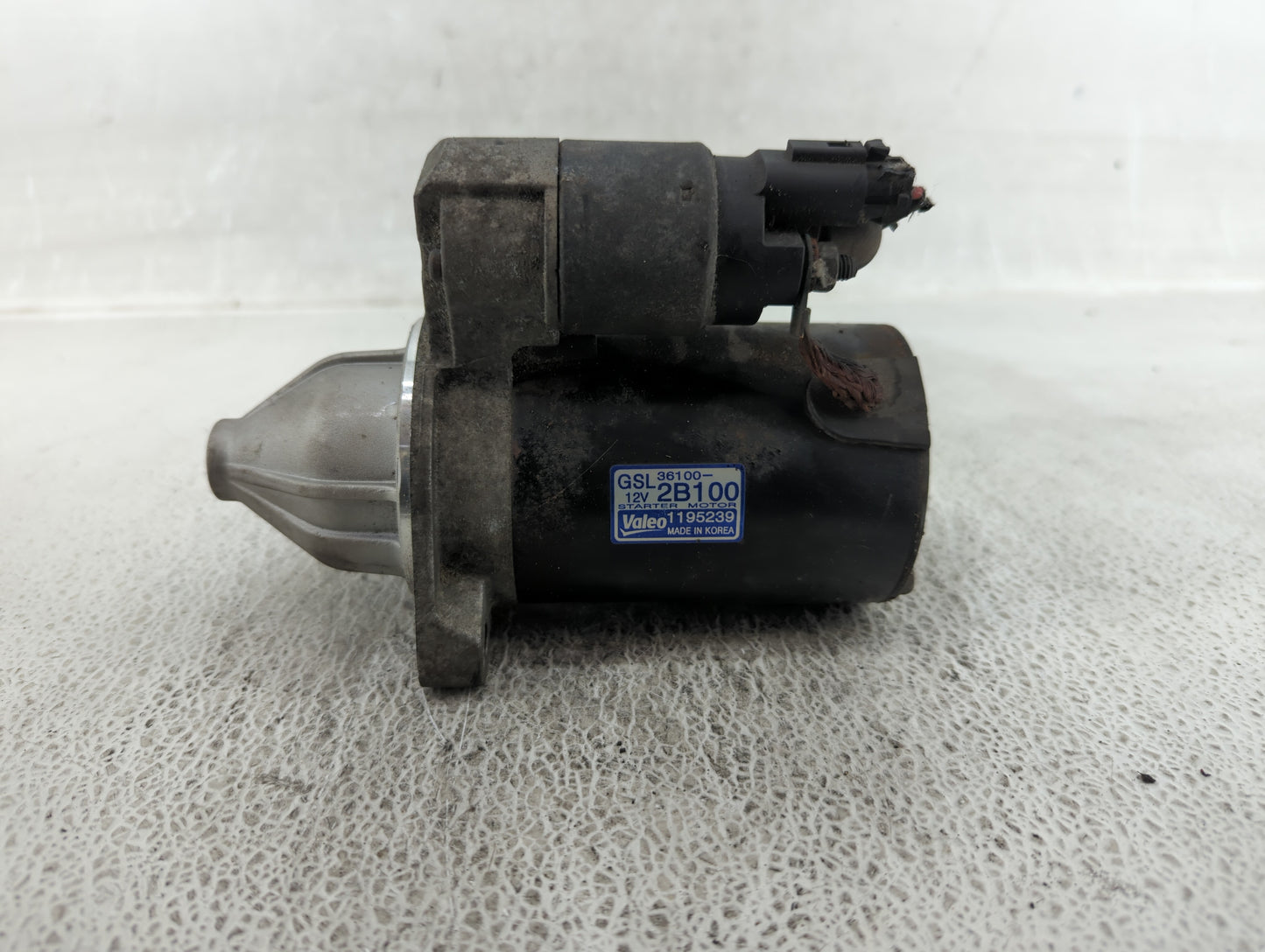 2010-2012 Kia Soul Car Starter Motor Solenoid OEM P/N:1195239 36100-2B100 Fits Fits 2010 2011 2012 OEM Used Auto Parts - Oem