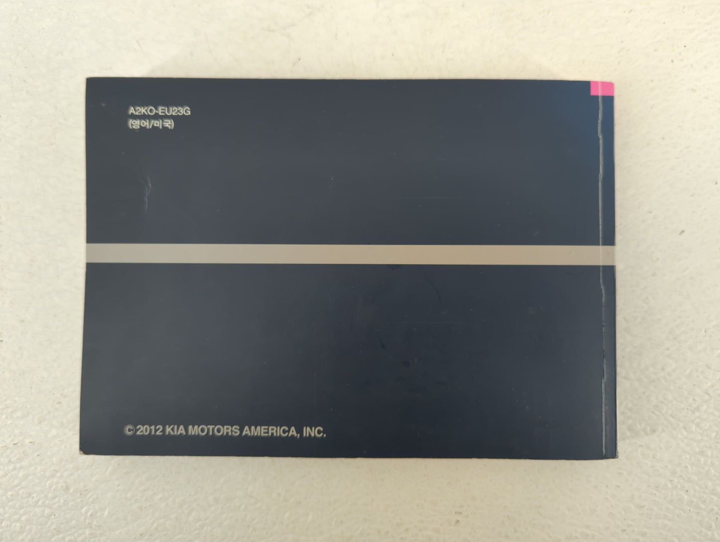 2012 Kia Soul Owners Manual Book Guide OEM Used Auto Parts - Oemusedautoparts1.com
