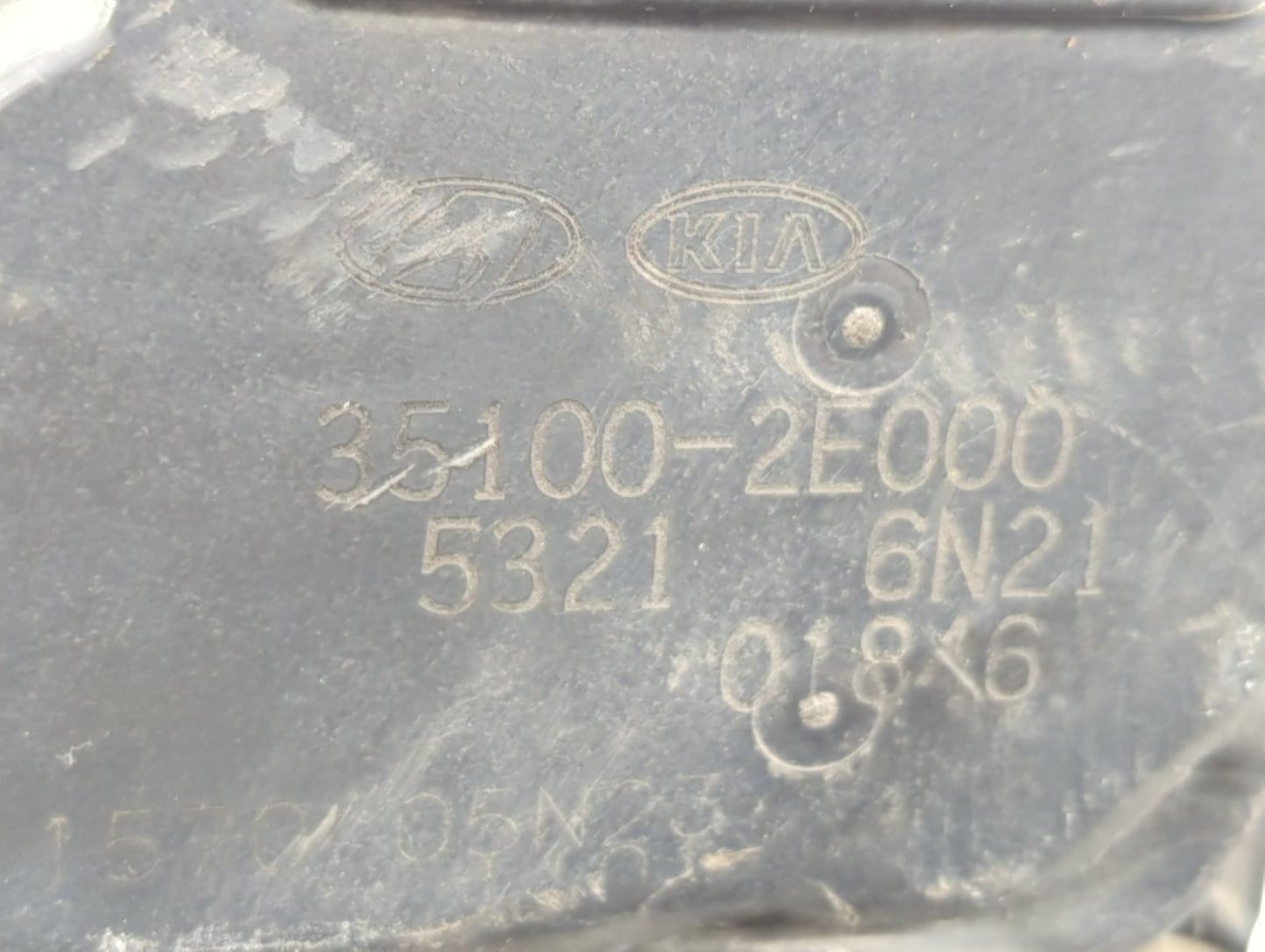 2012-2013 Kia Soul Throttle Body P/N:5321 6N21 35100-2E000 Fits Fits 2012 2013 2014 2015 2016 2018 2019 2020 2021 OEM Used A