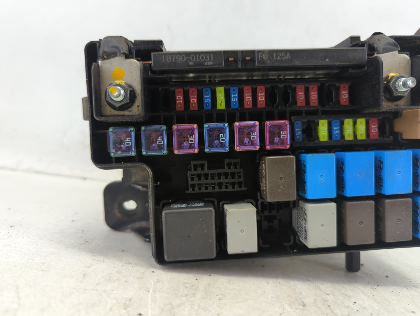 2012-2013 Kia Soul Fusebox Fuse Box Panel Relay Module P/N:914182K100 Fits Fits 2012 2013 OEM Used Auto Parts - Oemusedautop