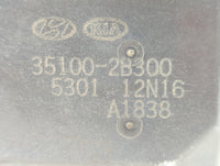 2012-2019 Kia Soul Throttle Body P/N:5301 12N16 35100-2B300 Fits Fits 2012 2013 2014 2015 2016 2017 2018 2019 OEM Used Auto 