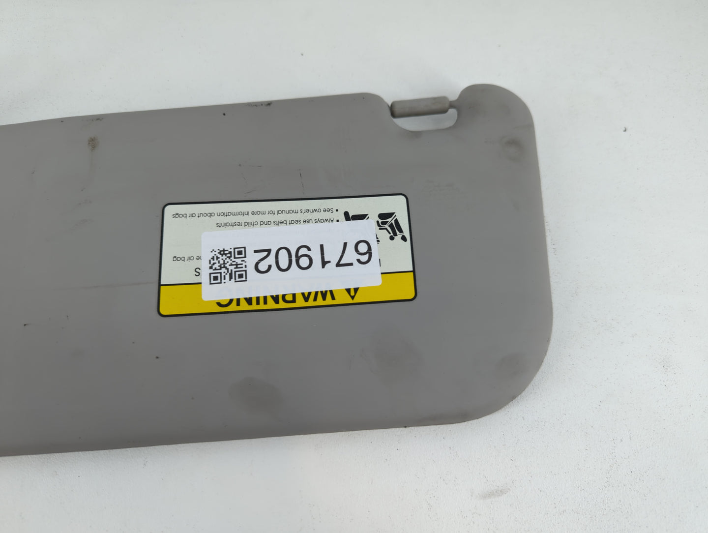 2010-2013 Kia Soul Sun Visor Shade Replacement Passenger Right Mirror Fits Fits 2010 2011 2012 2013 OEM Used Auto Parts - Oe