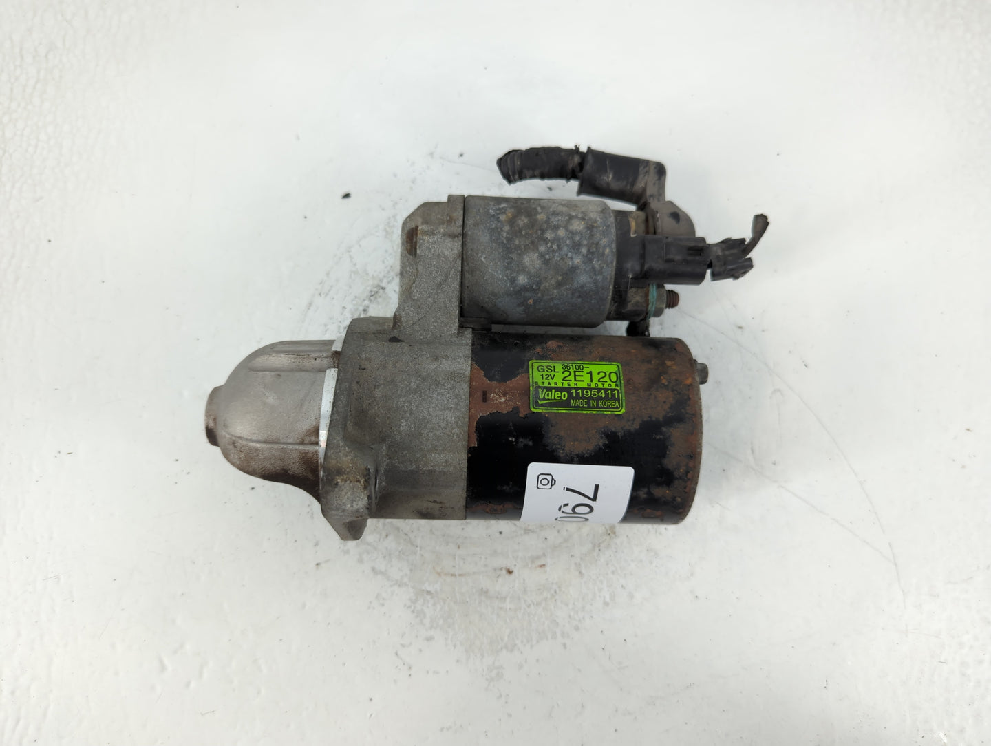 2012-2013 Kia Soul Car Starter Motor Solenoid OEM P/N:1195411 36100-2E120 Fits Fits 2012 2013 2014 2015 2016 OEM Used Auto P