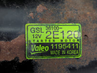 2012-2013 Kia Soul Car Starter Motor Solenoid OEM P/N:1195411 36100-2E120 Fits Fits 2012 2013 2014 2015 2016 OEM Used Auto P