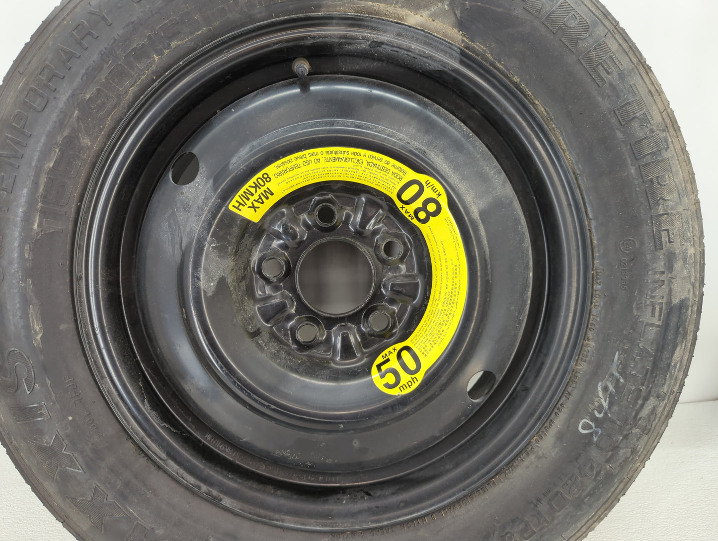 2006-2016 Kia Sportage Spare Donut Tire Wheel Rim Oem - Oemusedautoparts1.com