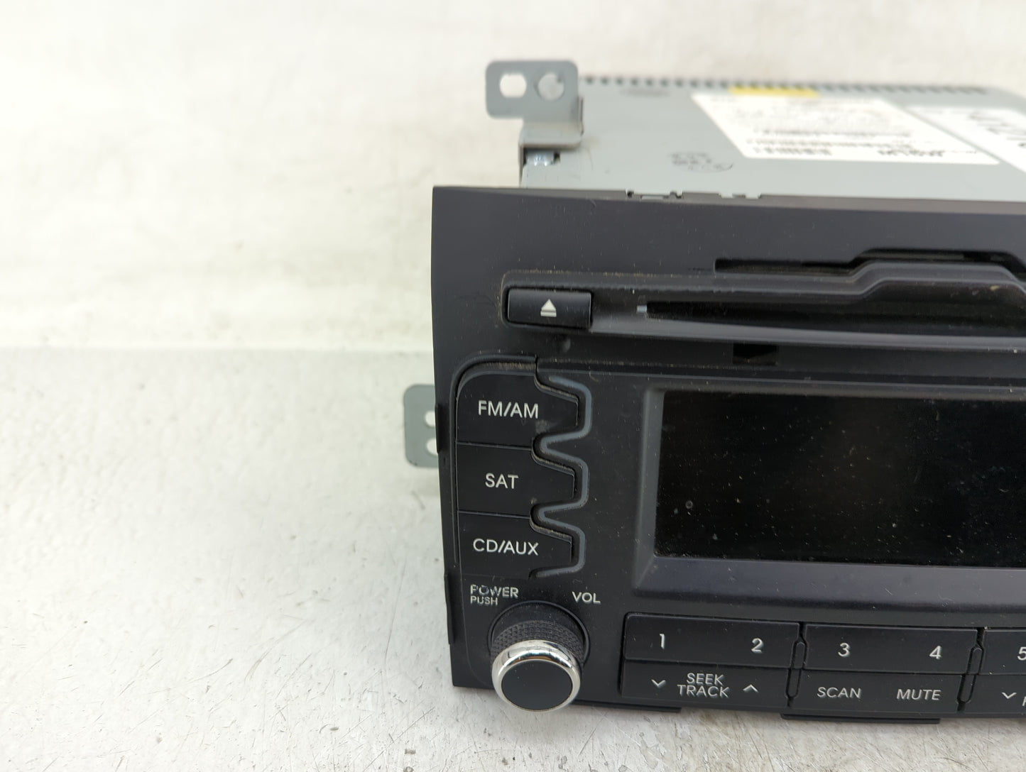 2011-2013 Kia Sportage Radio AM FM Cd Player Receiver Replacement P/N:96160-3W161WK Fits Fits 2011 2012 2013 OEM Used Auto P