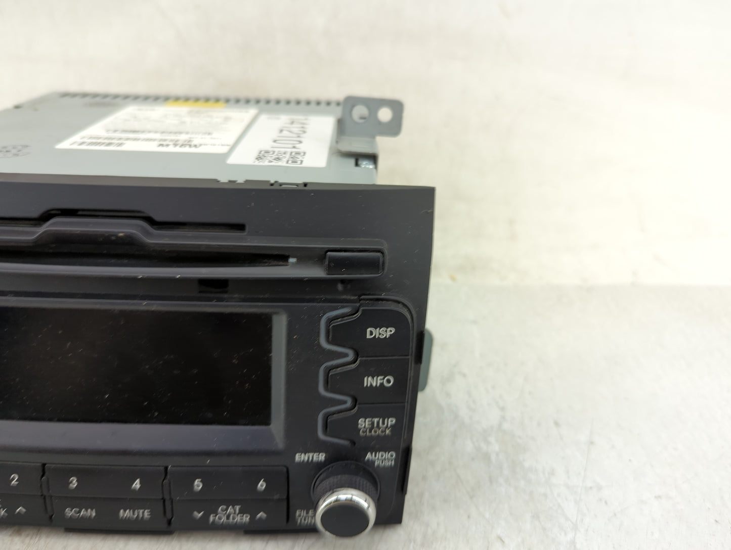 2011-2013 Kia Sportage Radio AM FM Cd Player Receiver Replacement P/N:96160-3W161WK Fits Fits 2011 2012 2013 OEM Used Auto P