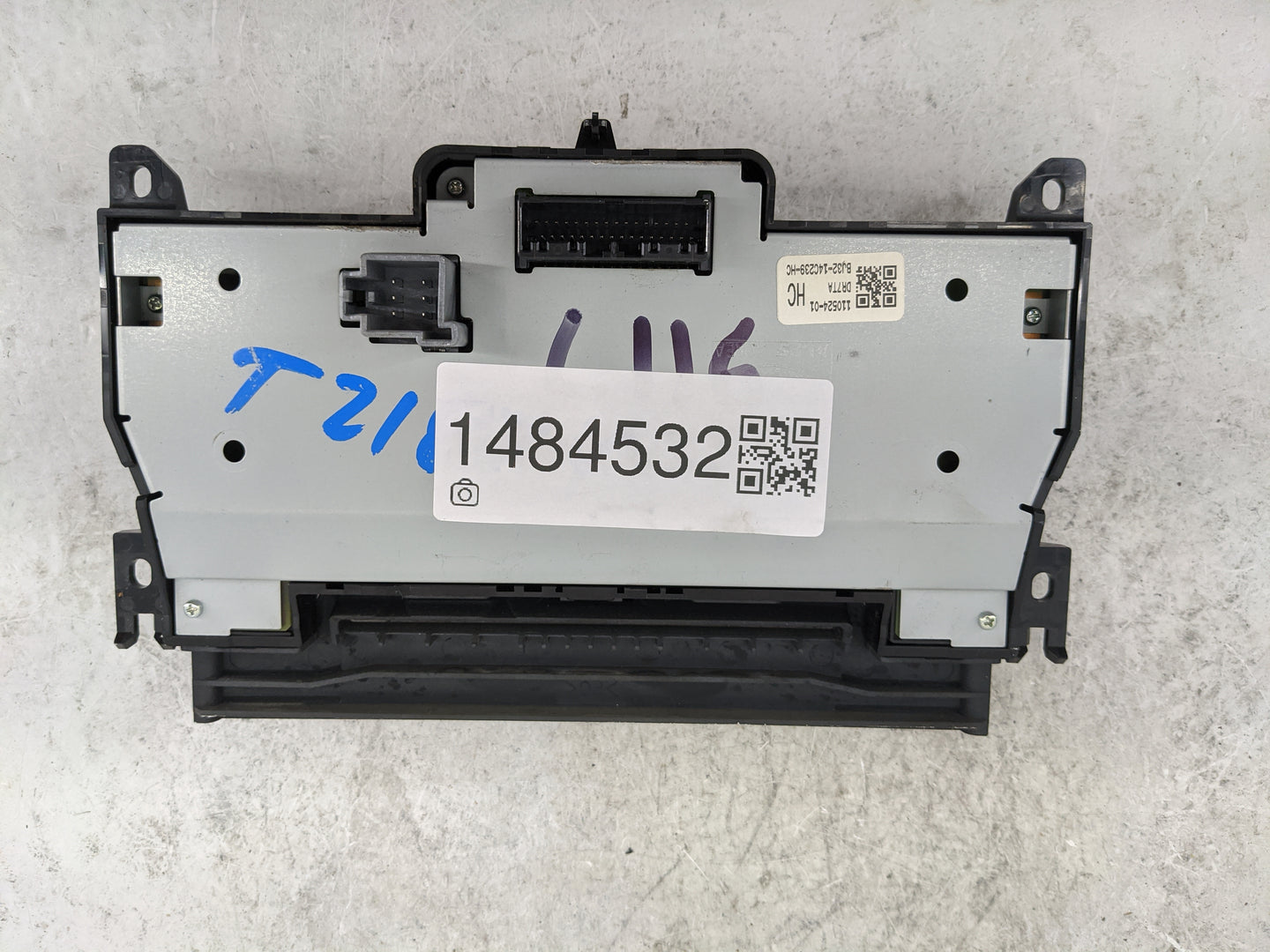 2012 Land Rover Evoque Climate Control Module Temperature AC/Heater Replacement P/N:BJ32-14C239-HC 110524-01 Fits Fits 2013 