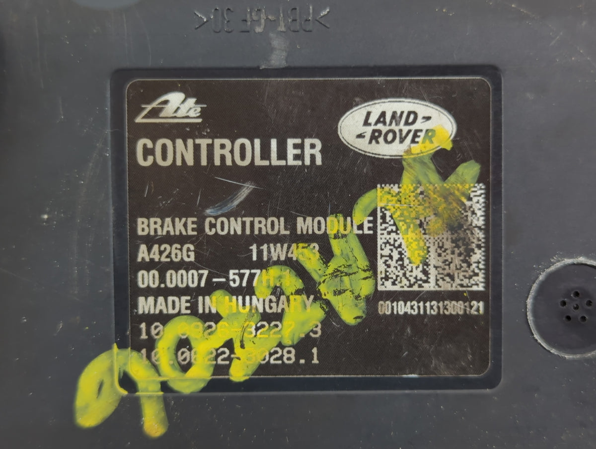 2012 Land Rover Lr2 Anti-Lock Brake ABS Pump Module Actuator OEM P/N:0007-577H Fits OEM Used Auto Parts - Oemusedautoparts1.
