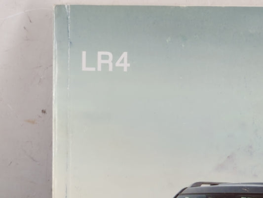 2012 Land Rover Lr4 Owners Manual Book Guide OEM Used Auto Parts