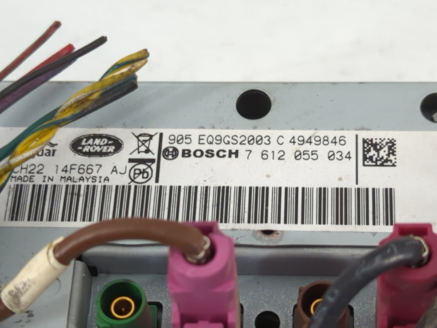 2012-2012 Land Rover Lr4 Information Display Screen - Oemusedautoparts1.com