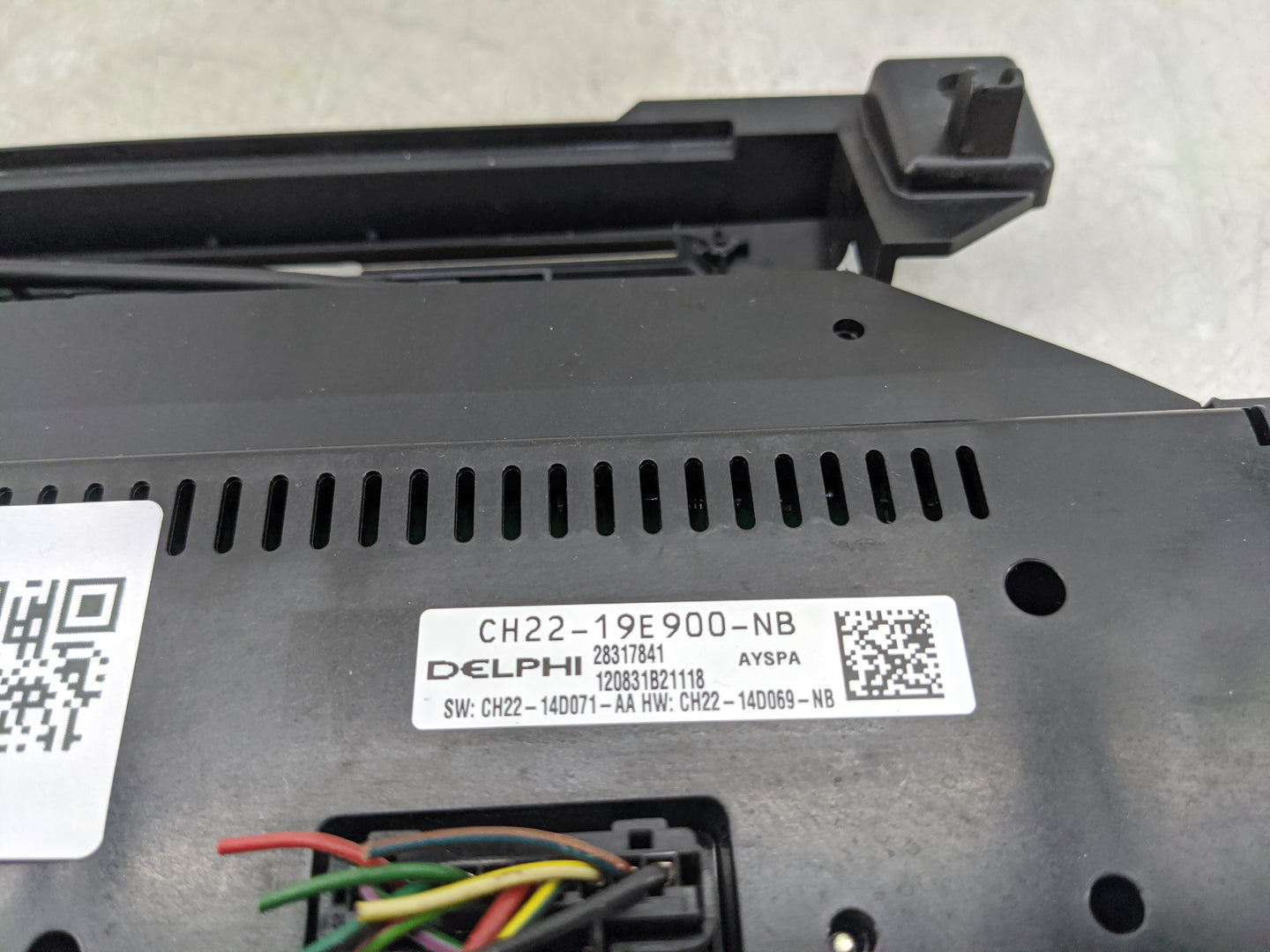 2010-2016 Land Rover Lr4 Climate Control Module Temperature AC/Heater Replacement P/N:CH22-14D071-AA CH22-19E900-NB Fits OEM