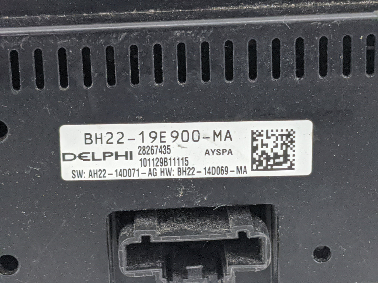 2010-2016 Land Rover Lr4 Climate Control Module Temperature AC/Heater Replacement P/N:BH22-19E900-MA AH22-14D071-AG Fits OEM