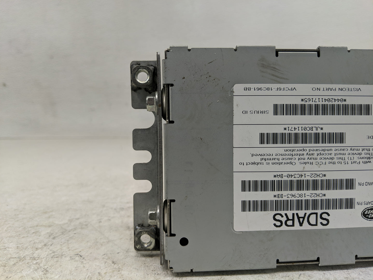 2012-2013 Land Rover Range Rover Sport Radio AM FM Cd Player Receiver Replacement P/N:VPCF6F-18C961-BB Fits Fits 2012 2013 O