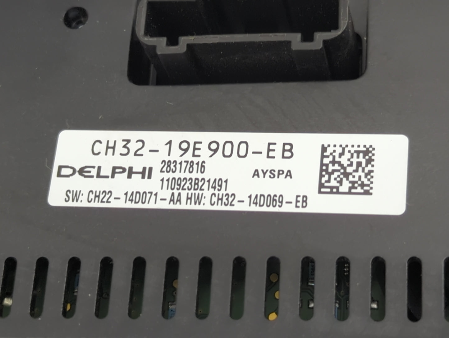 2012-2013 Land Rover Range Rover Sport Climate Control Module Temperature AC/Heater Replacement Fits OEM Used Auto Parts - O
