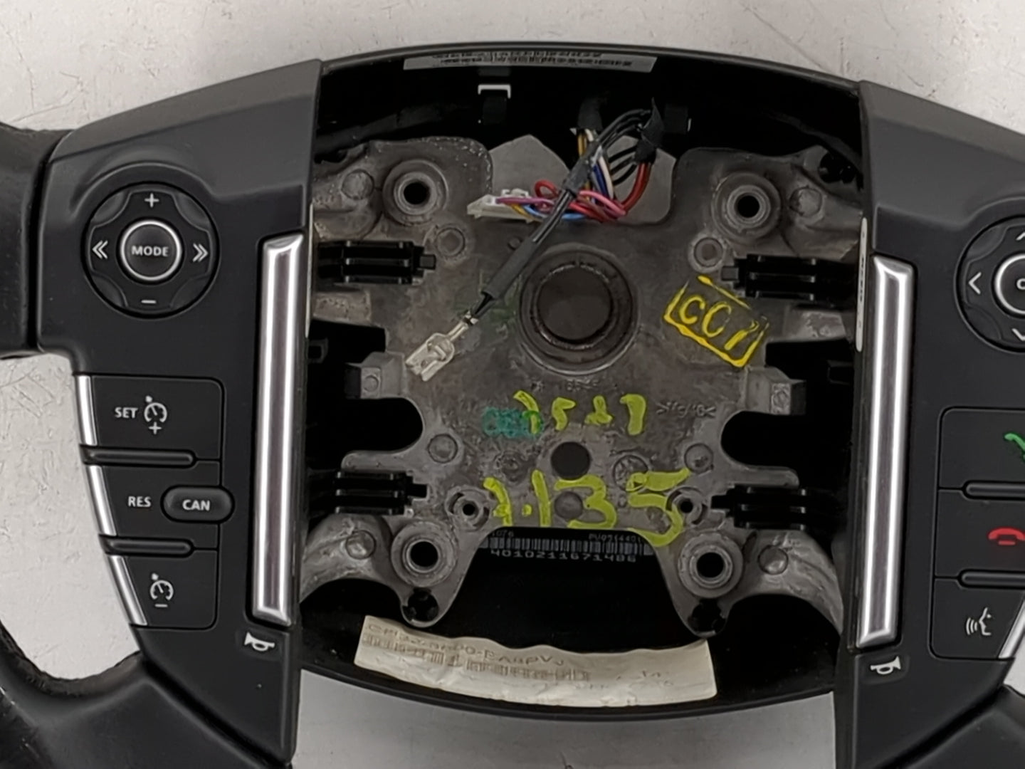 2012 Land Rover Range Rover Sport Steering Wheel Oem Black - Oemusedautoparts1.com