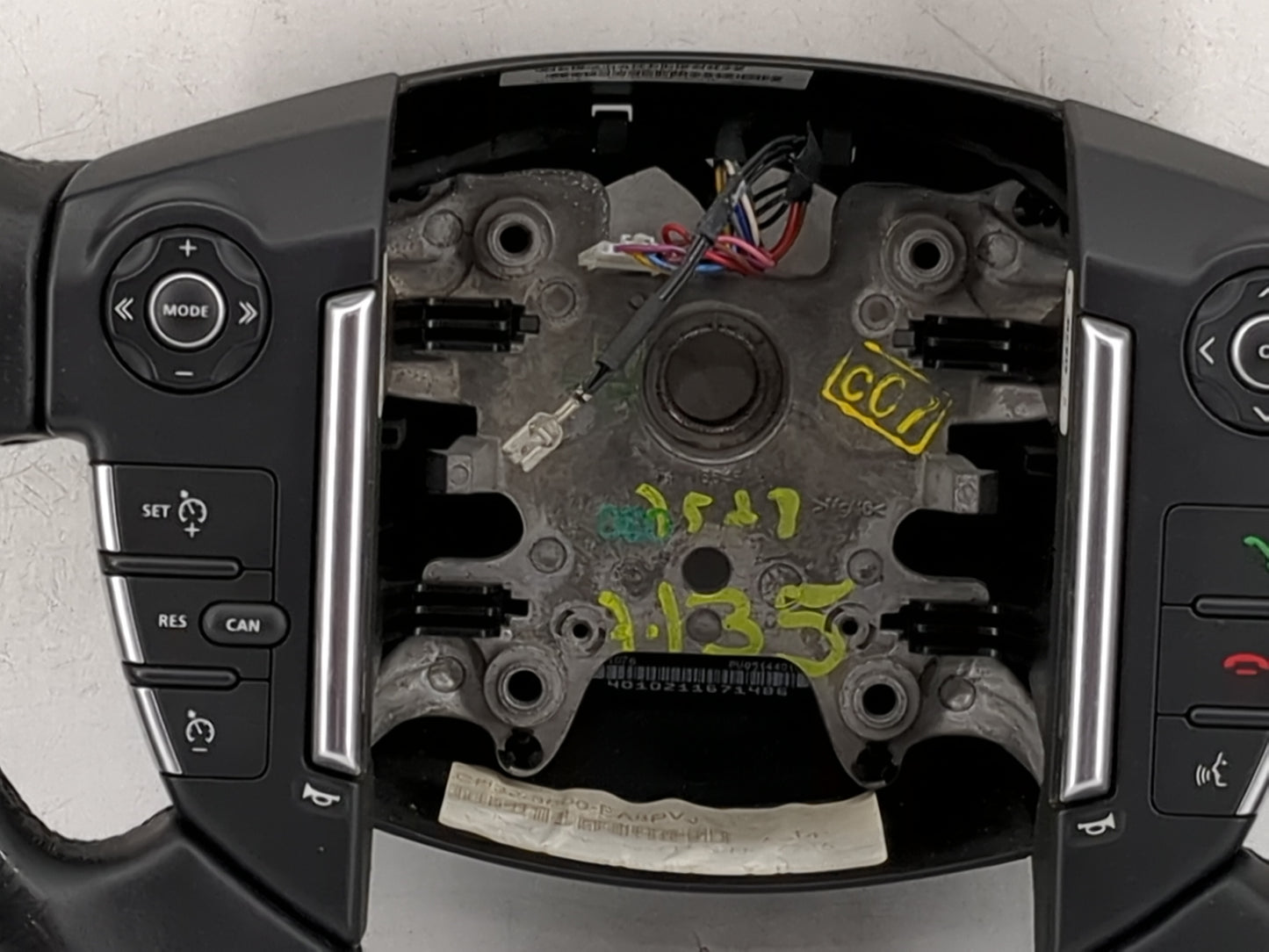 2012 Land Rover Range Rover Sport Steering Wheel Oem Black - Oemusedautoparts1.com