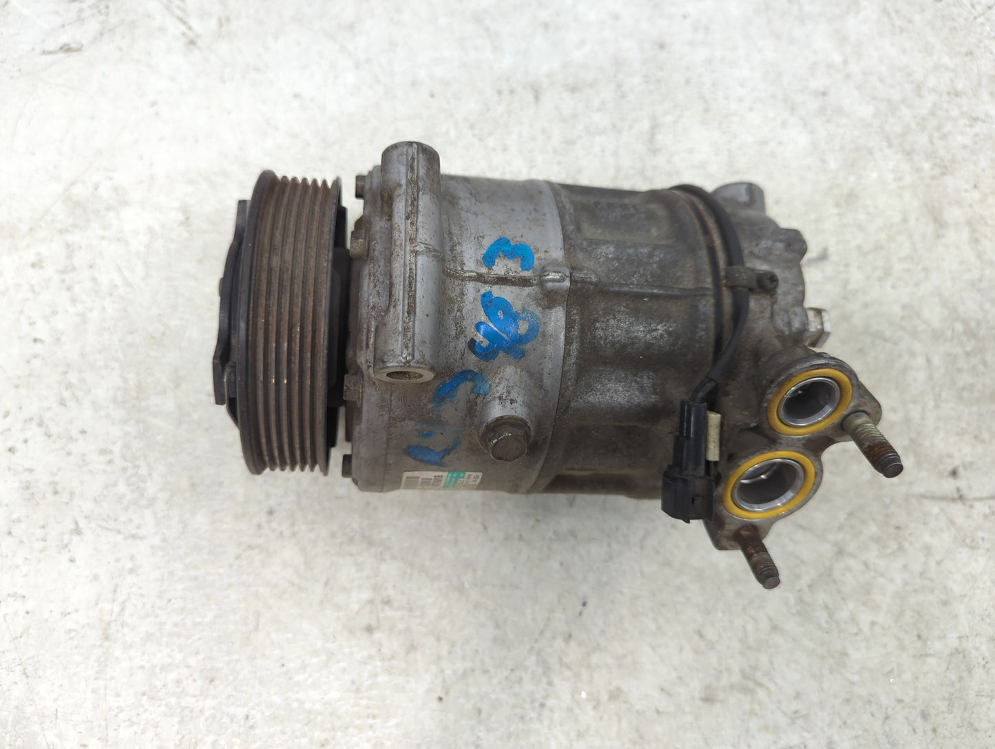 2010 Land Rover Range Rover Sport Air Conditioning A/c Ac Compressor Oem - Oemusedautoparts1.com