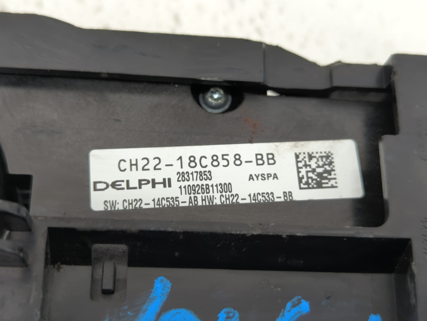 2010-2013 Land Rover Range Rover Sport Radio AM FM Cd Player Receiver Replacement P/N:CH22-18C858-BB AH22-18C858-BE Fits OEM