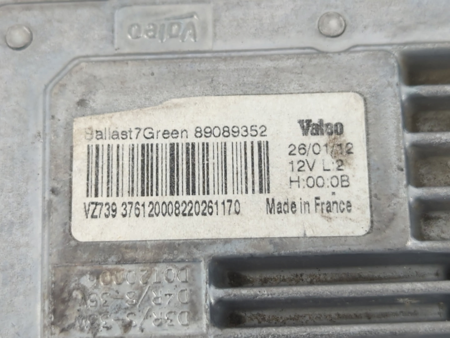 2010-2013 Land Rover Range Rover Sport Headlight Ballast Head Light - Oemusedautoparts1.com